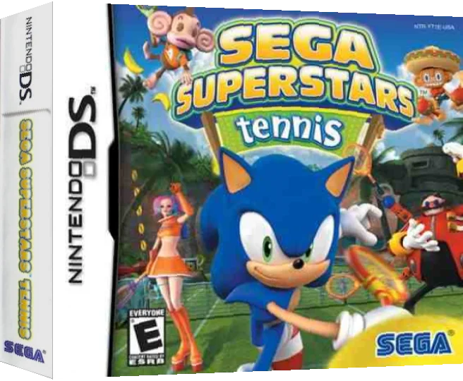 SEGA Superstars Tennis — box-3D (US)