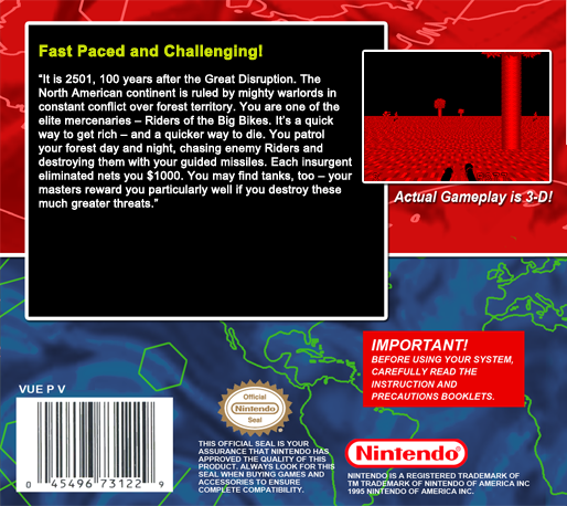 Deathchase — box-2D-back (US)