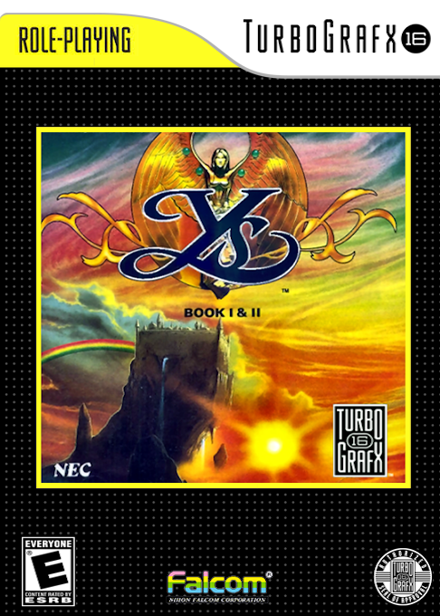 Ys - Book 1 And 2 box art