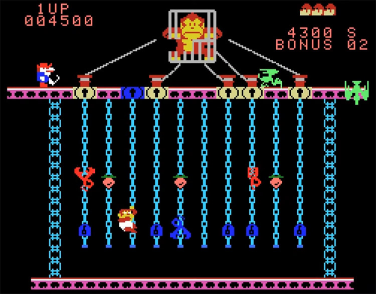 Donkey Kong Jr Rev 14 — ss (WOR)