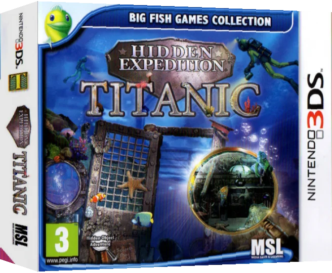 Hidden Expedition - Titanic — box-3D (EU)