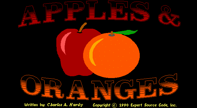 Apples and Oranges box art