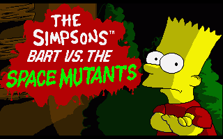 Simpsons, The - Bart vs. The Space Mutants — sstitle (EU)