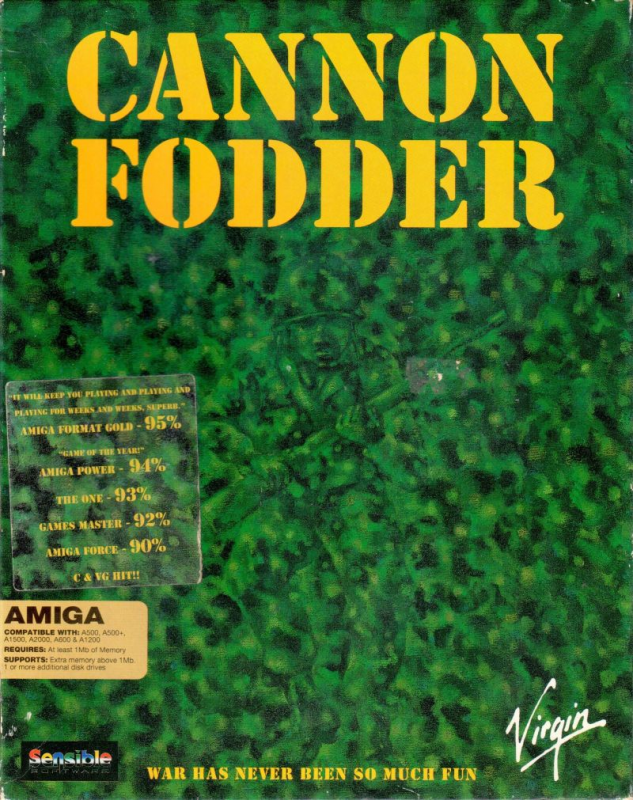 Cannon Fodder box art