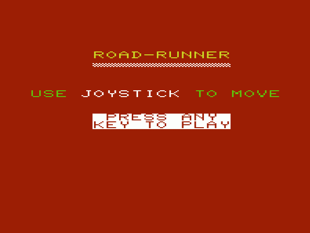 Roadrunner — sstitle (WOR)
