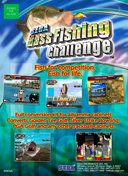 Sega Bass Fishing Challenge box art