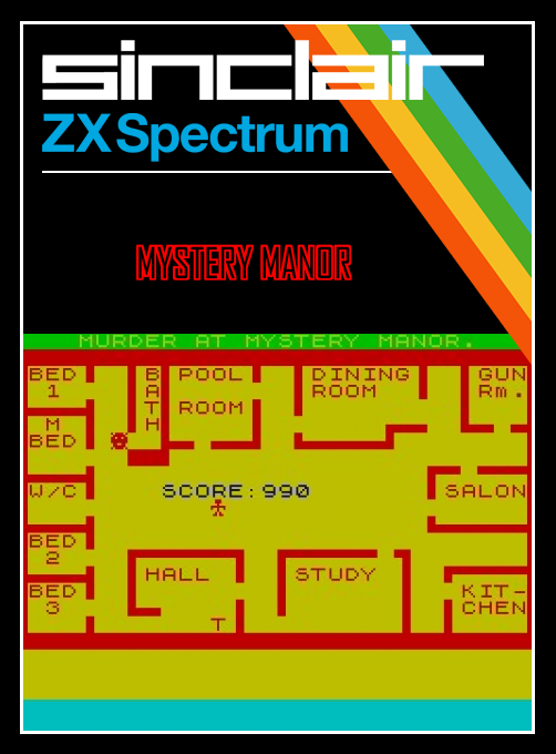 Mystery Manor — box-2D (SS)