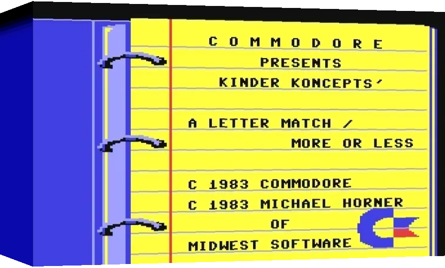Kinder Koncepts 3 : A Letter Match/More or Less — box-3D (WOR)