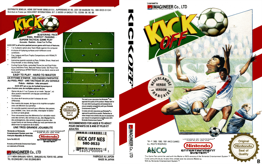 Kick Off — box-texture (EU)