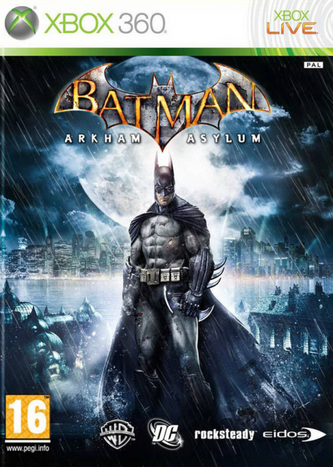 Batman - Arkham Asylum — box-2D (EU)