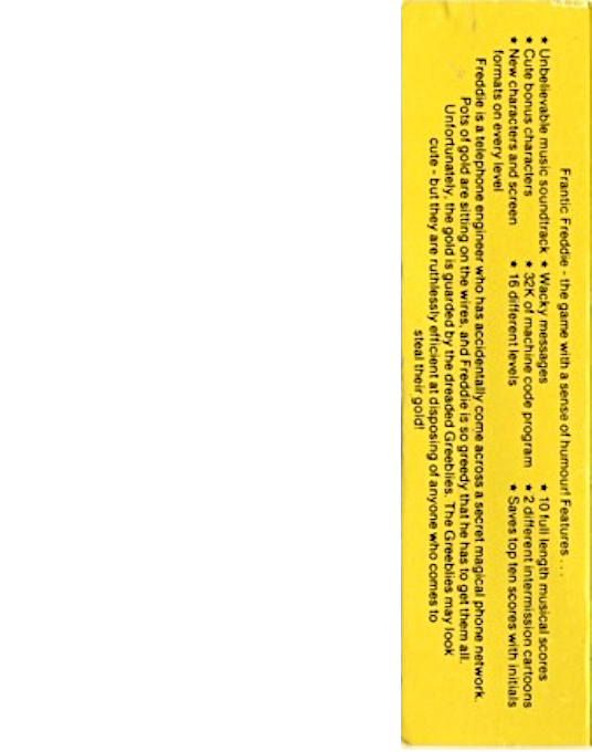Frantic Freddie — box-2D-back (EU)