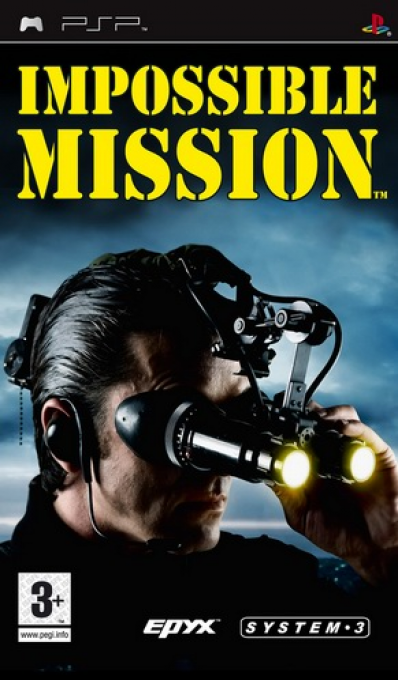 Epyx's Impossible Mission box art