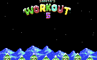 Santa's Workout 5 — sstitle (WOR)