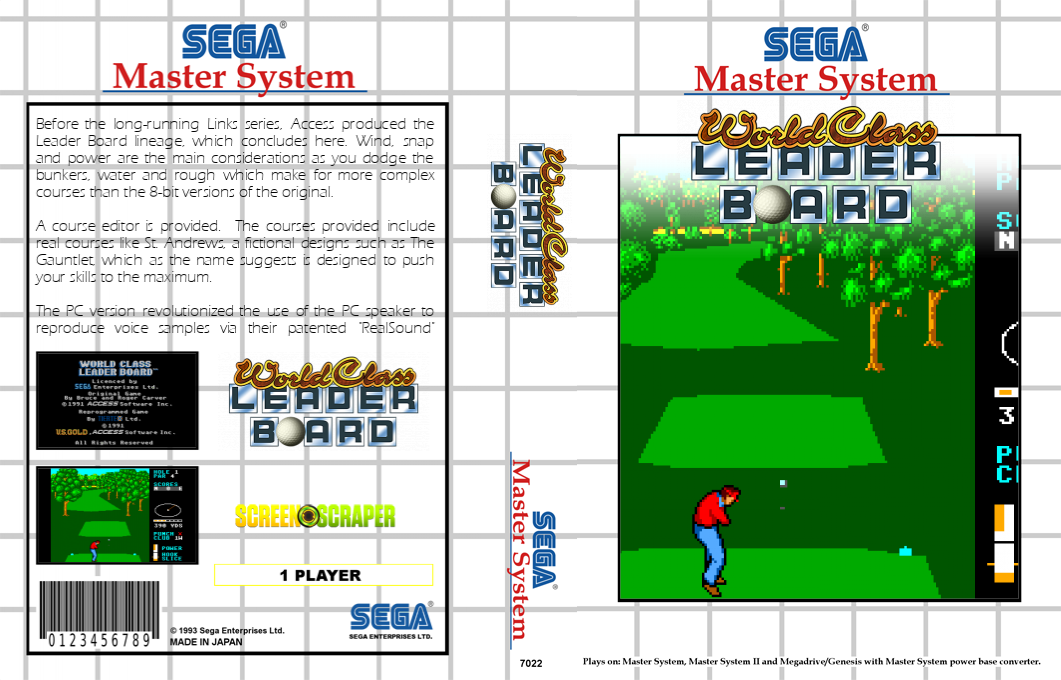 World Class Leader Board — box-texture (SS)