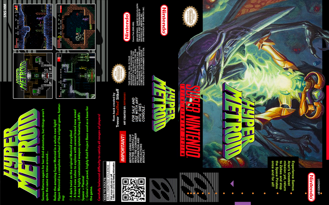 Super Metroid - Hacks — box-texture (WOR)