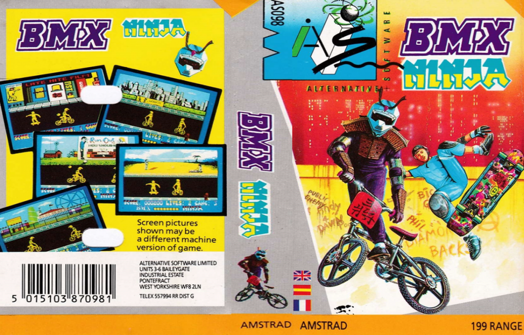 BMX Ninja — box-texture (EU)