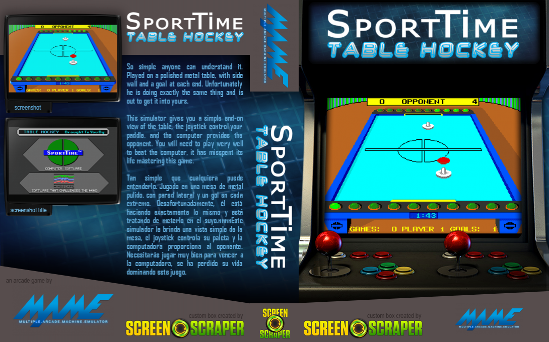 Sporttime Table Hockey — box-texture (SS)