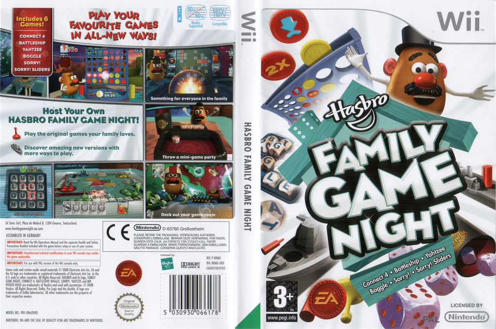 Hasbro Family Party — box-texture (EU)