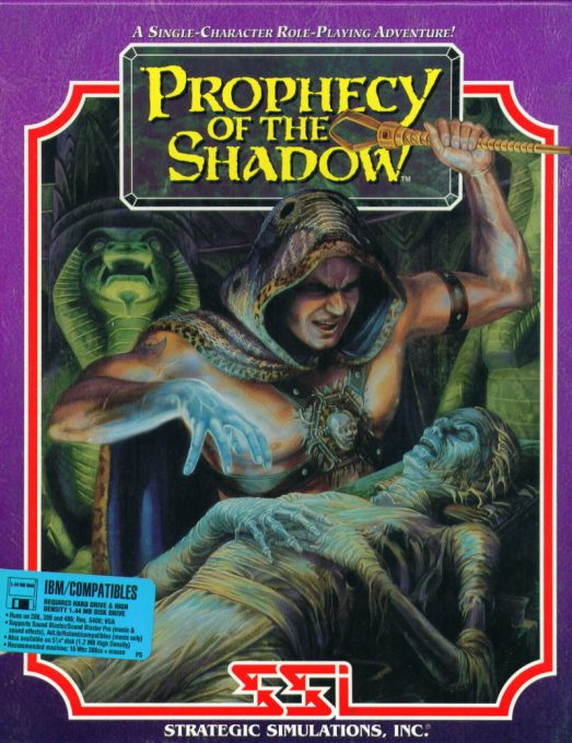 Prophecy Of The Shadow box art