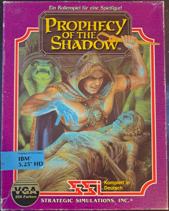 Prophecy Of The Shadow — box-2D (DE)
