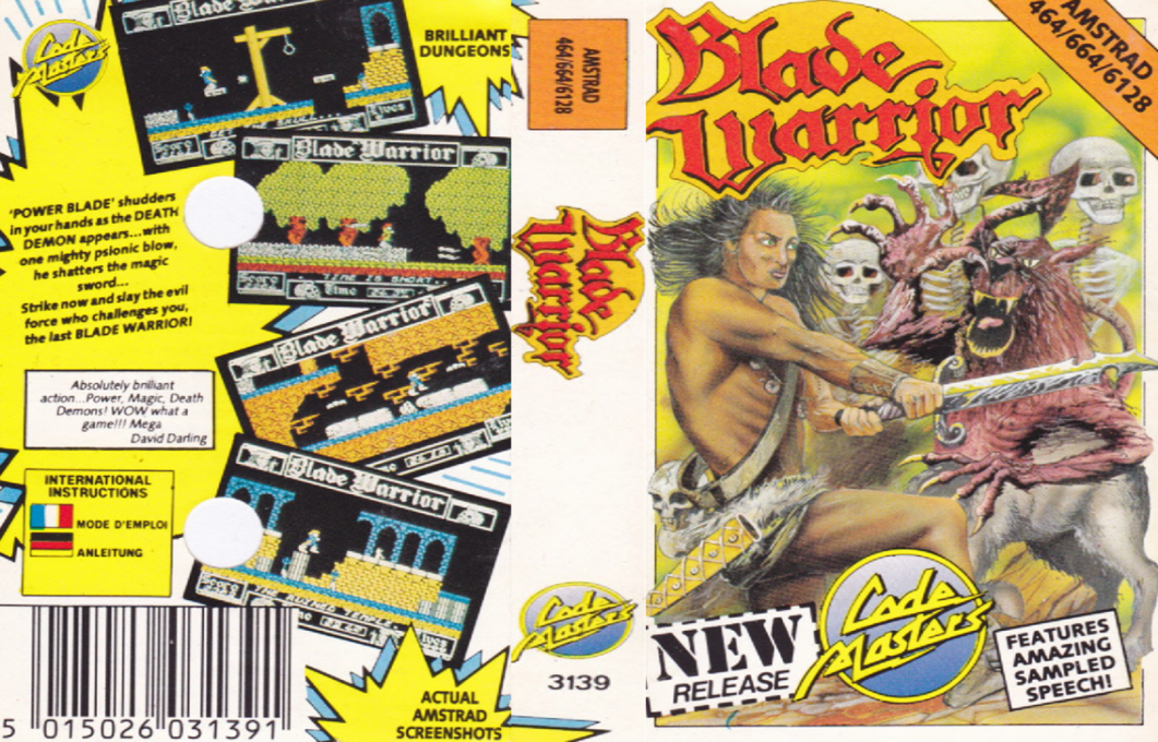 Blade Warrior — box-texture (EU)