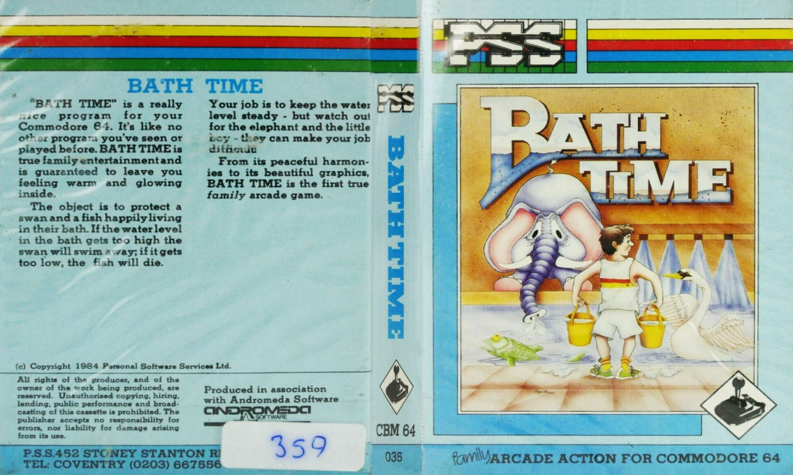 Bath Time — box-texture (EU)