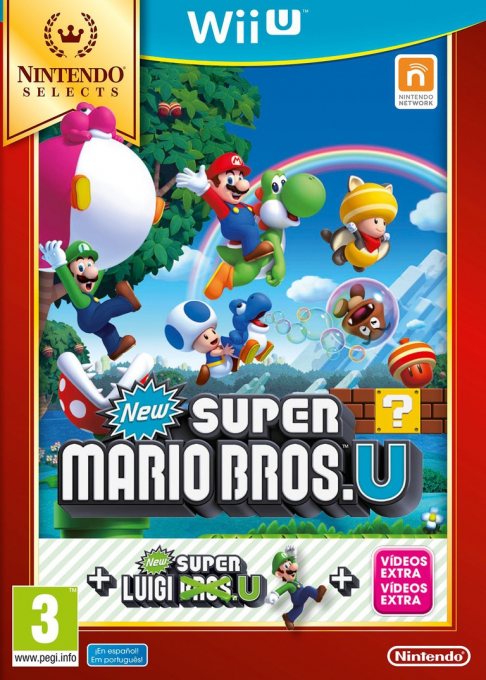 New Super Mario Bros. U plus New Super Luigi U — box-2D (PT)