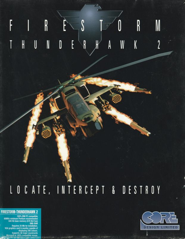 Firestorm - Thunderhawk 2 — box-2D (EU)