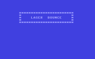 Laser Bounce — sstitle (WOR)