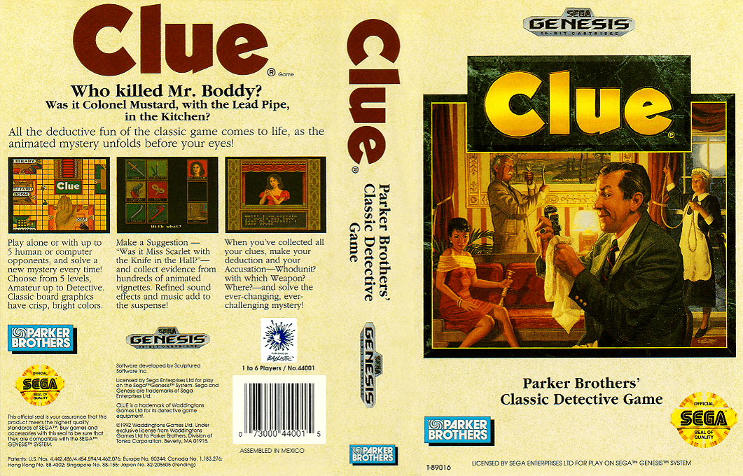 Clue — box-texture (US)