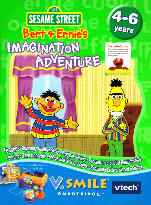 Bert And Ernie's Imagination Adventure box art