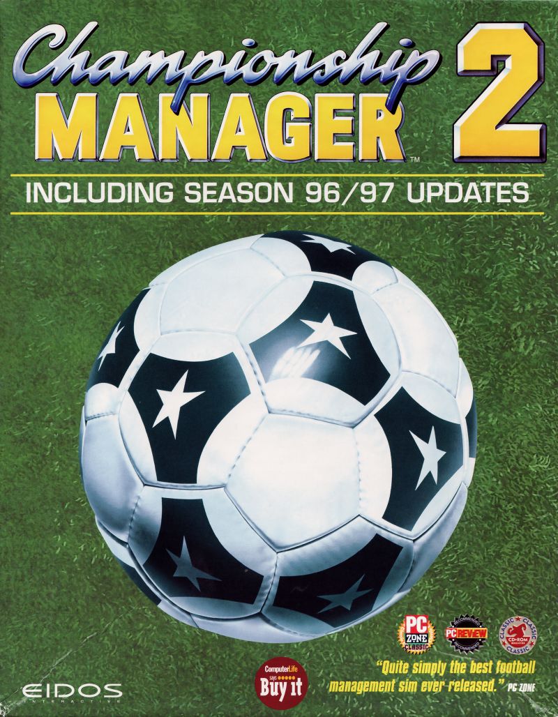 Championship Manager 2 - Including Season 96/97 Updates — box-2D (UK)