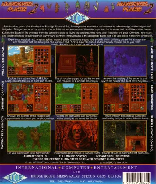 Abandoned Places 2 — box-2D-back (EU)