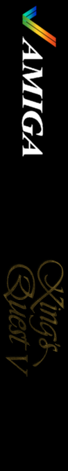 King's Quest V - Absence Makes the Heart Go Yonder — box-2D-side (WOR)