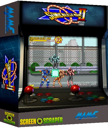 Sonic Blast Man 2 Special Turbo — box-3D (SS)