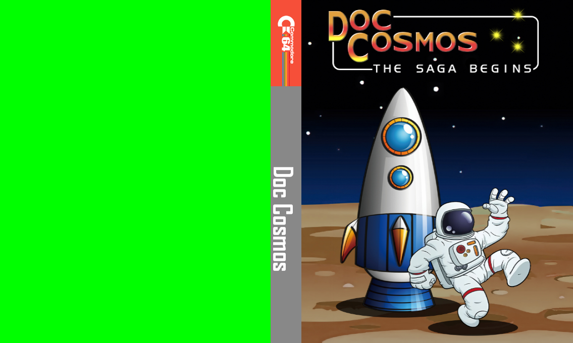 Doc Cosmos : The Saga Begins — box-texture (CUS)