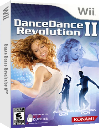 Dance Dance Revolution II — box-3D (US)