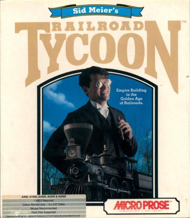 Railroad Tycoon box art