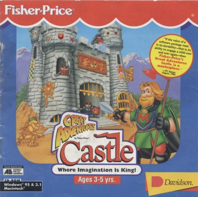 Great Adventures by Fisher-Price: Castle — box-2D (CUS)