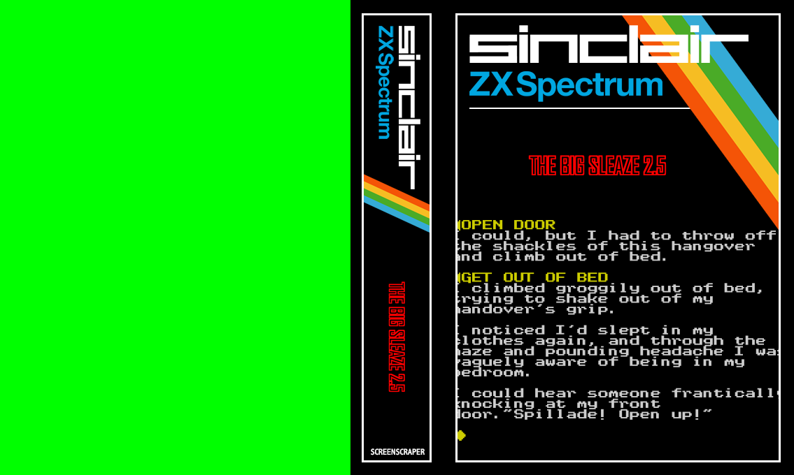 The Big Sleaze 2.5 — box-texture (SS)