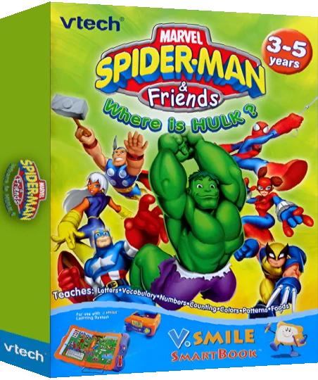 Spider-Man And Friends - Where is Hulk — box-3D (US)