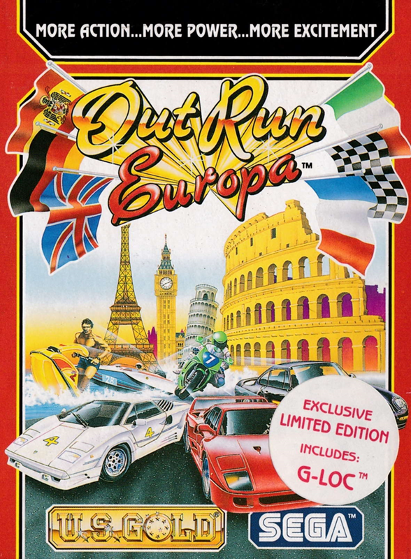 Out Run Europa box art