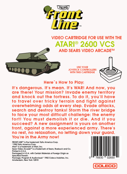 Front Line — box-2D-back (US)