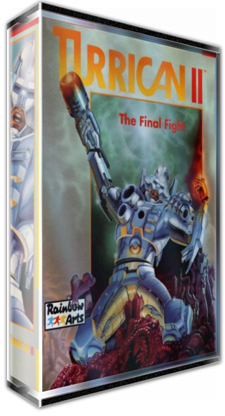 Turrican 2 - The Final Fight — box-3D (EU)