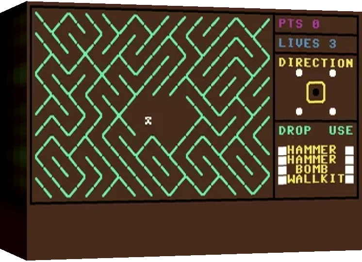 Lost in the Labyrinth — box-3D (WOR)