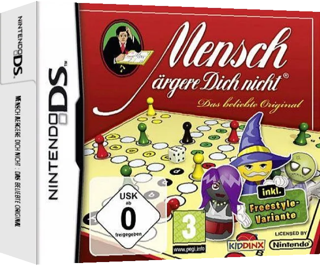 Mensch Aergere Dich Nicht - Das Beliebte Original — box-3D (EU)
