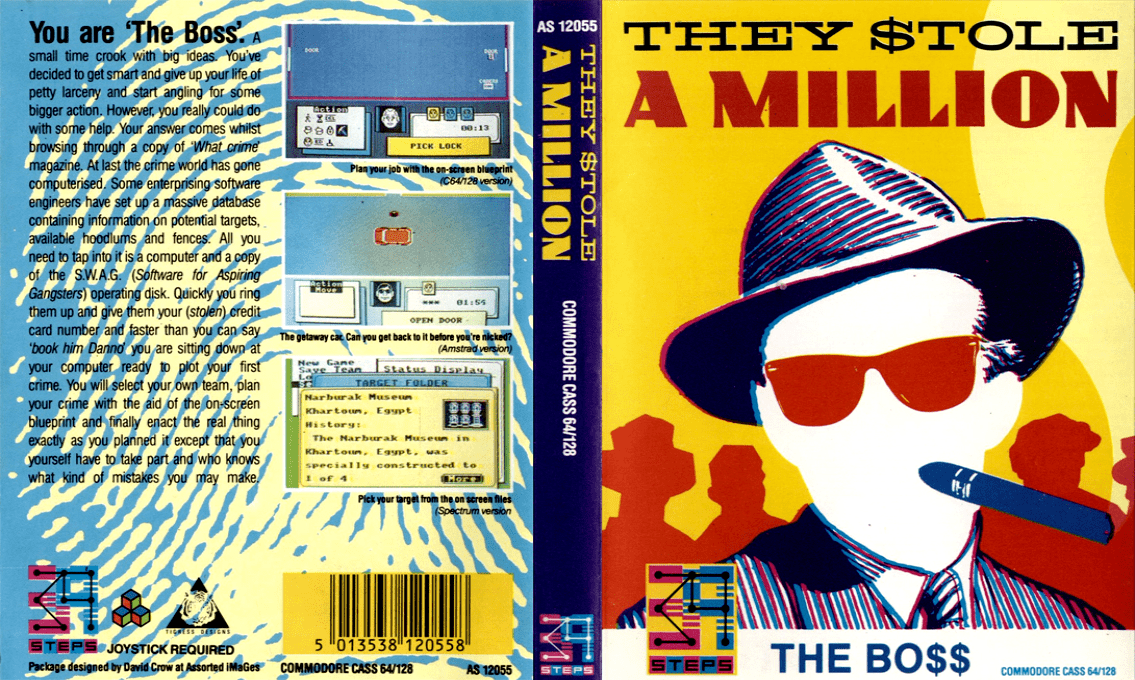 They Stole a Million — box-texture (EU)