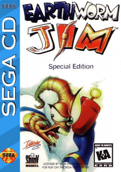 Earthworm Jim - Special Edition box art