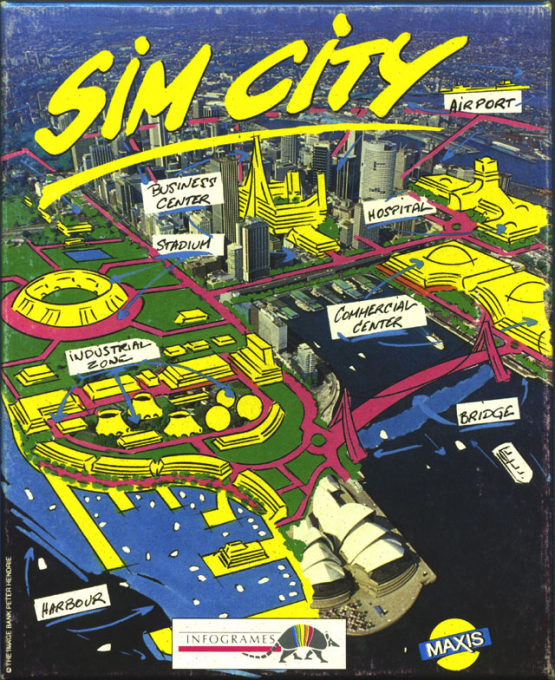 Sim City box art