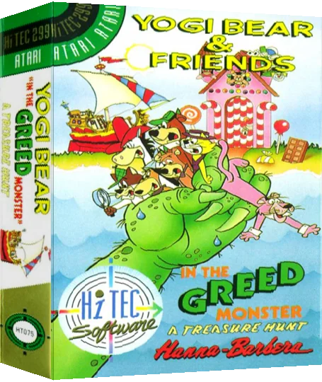 Yogi Bear And Friends In The Greed Monster — box-3D (EU)
